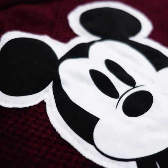 Upcycled Mickey Mouse Fuzzy Sweater - Picture 5 of 6